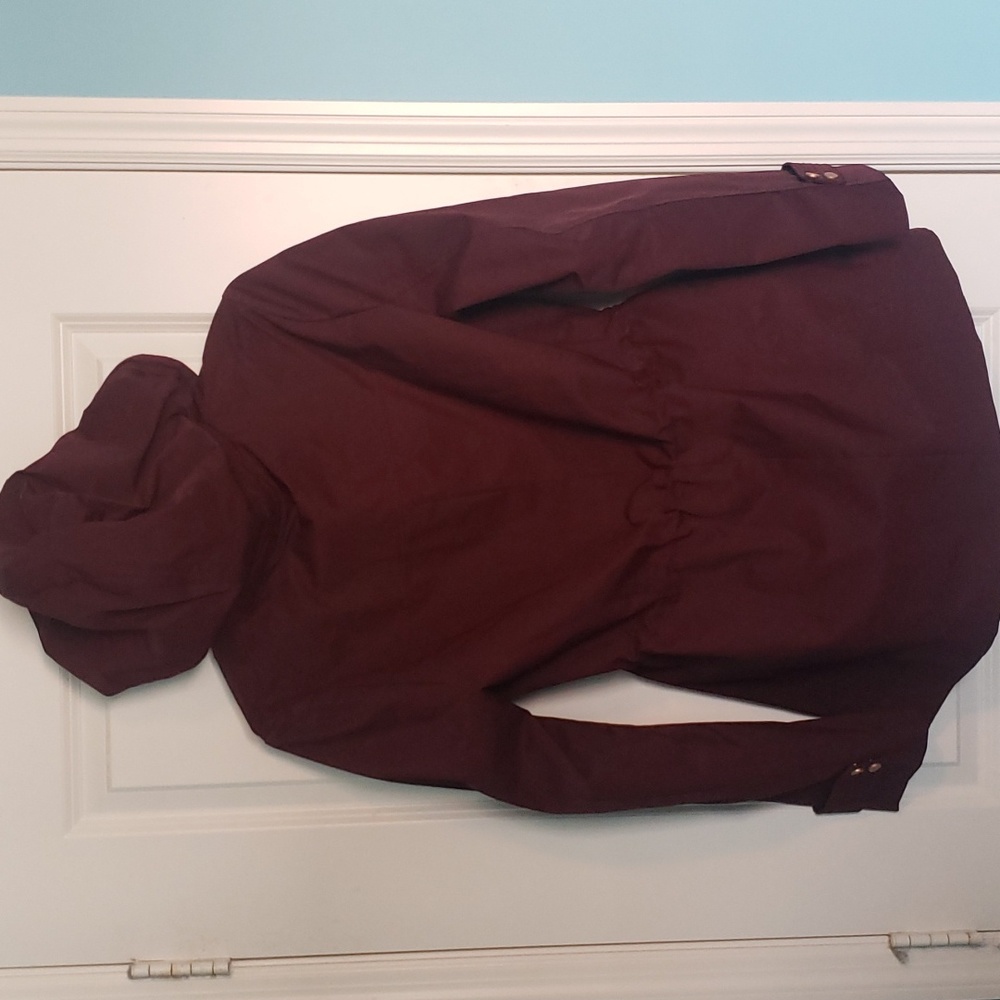 Marc New York L Burgundy Jacket - Picture 2 of 3